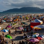 Verão superquente lota a capital em janeiro