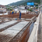 Avança construção de nova ponte sobre o Rio Tavares