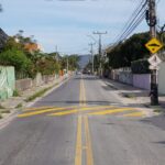 APÓS reclamações e acidentes, sai pintura de lombadas no Campeche