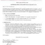 SAC convoca assembleia geral para ratificar eleição e decisões diversas