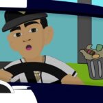 O cara pegou um táxi e após algum tempo achou meio estranho que…